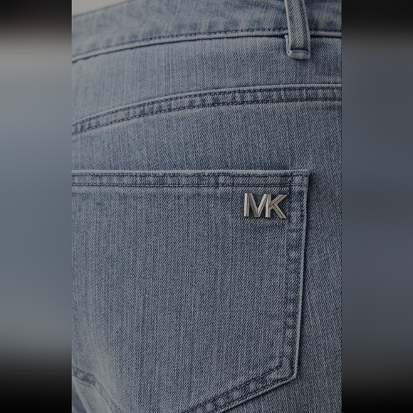 Michael Kors Women's Fray Flared Jeans Size 10 - Picture 6 of 15